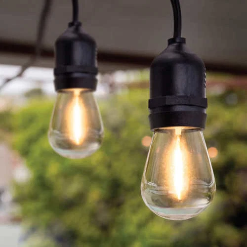 2 Feit Electric LED Spare Light Bulb S14 1W For Indoor Outdoor String Lights $ ❤ - Image 2 of 4