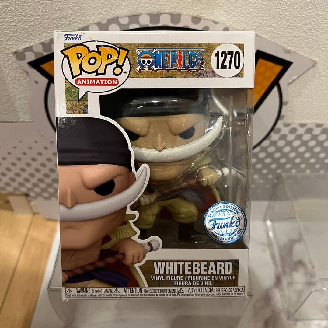 Rare Limited Funko Pop! One Piece Whitebeard Edward Gate