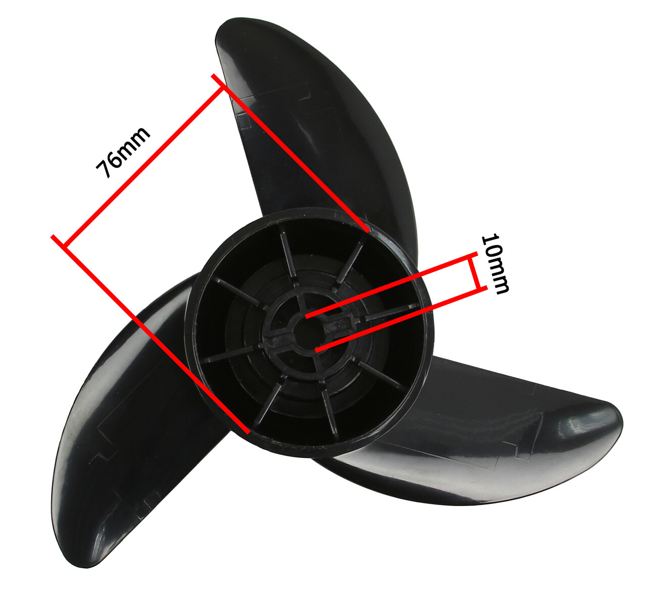 RC Modell Boot Schiff Antriebswelle Kupplung 3 Klingen Propeller Hülse
