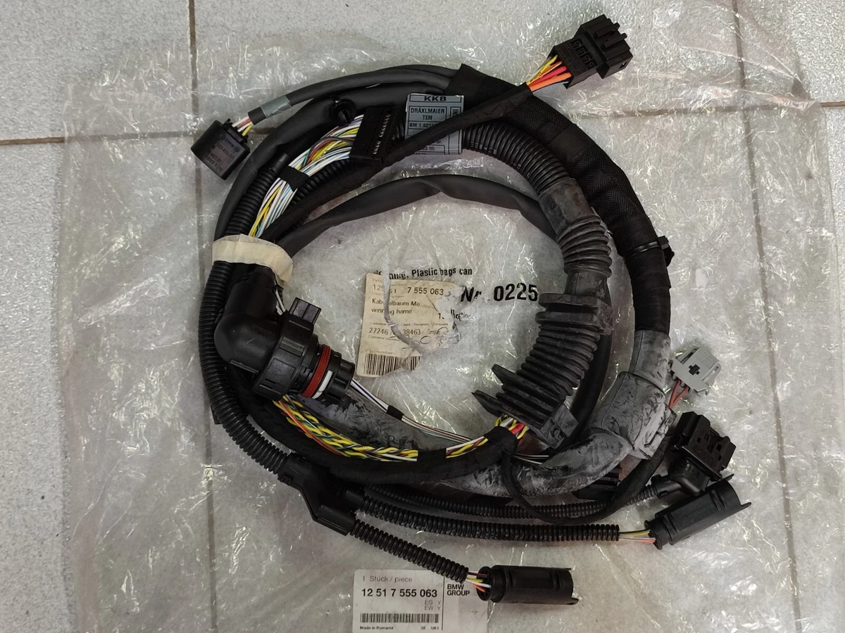 BMW X5 E70 wiring harness engine transmission module 3.0 NEW 