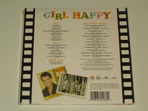 CD Elvis Presley: Girl Happy (2010 FTD 7") --2nd press-- - Bild 5 von 7