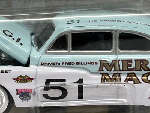 Fred Billings #51 NASCAR 50th Anniversary 40 Mercury Sedan 1:64 DieCast New - Picture 8 of 24