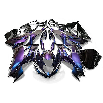 Chameleon Blue Purple Fairing Kit For Kawasaki Ninja ZX6R 2019-2023 ZX636 Body | eBay Chameleon Blue Purple Fairing Kit For Kawasaki Ninja ZX6R 2019-2023 ZX636 Body | eBay