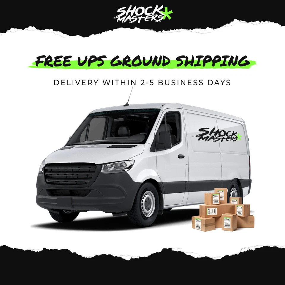 Front Pair Complete Struts Springs for 2015-2018 Chevrolet City Express - Изображение 4 из 4