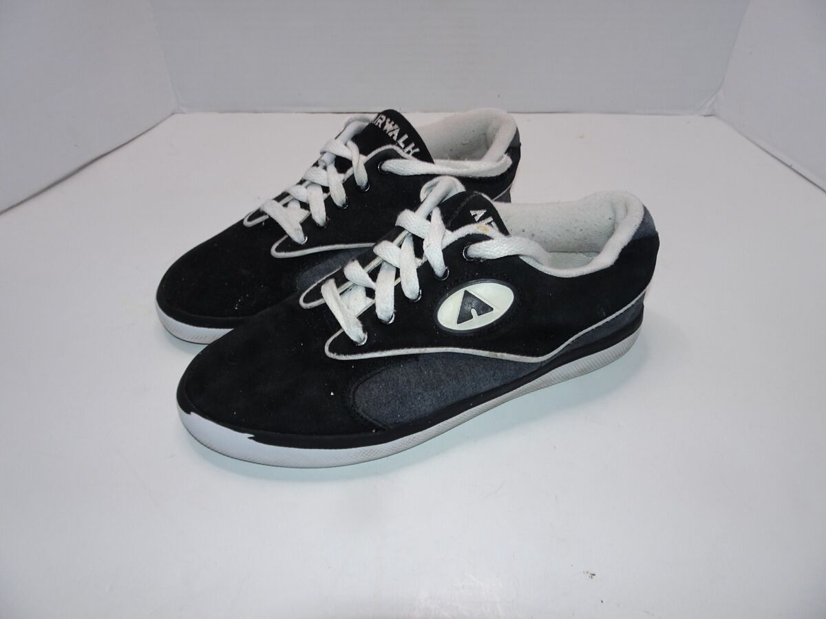Vintage 90s Airwalk Skateboard shoes Size 8 Black/Gray | eBay Vintage 90s Airwalk Skateboard shoes Size 8 Black/Gray | eBay
