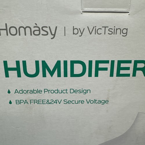 Humidifier BPA Free Ultrasonic, Cool Mist Cute Pink Design Hm648A {BB} - Picture 3 of 11