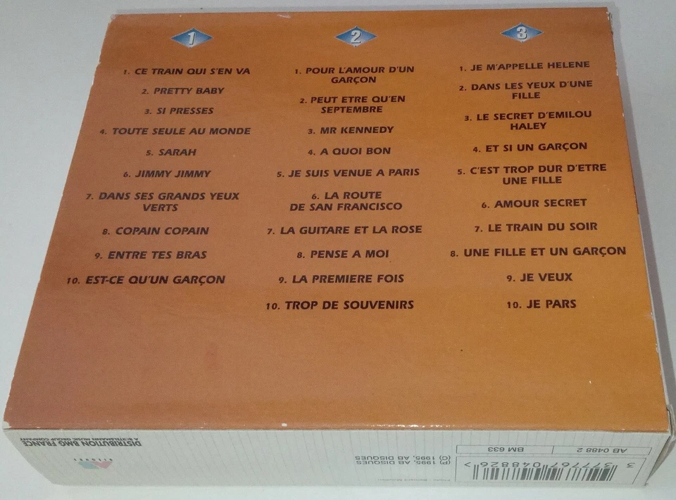 HELENE ROLLES TRES RARE COFFRET 3 CD DISQUES AB LABEL DOROTHEE - Image 4 of 4