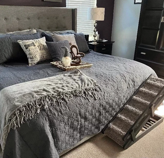 48 x 12 домашних животных пандус, маленький, кошка щенок кролик кролик, отдельно стоящий регулируемый, шаг домашнего животного - Изображение 4 из 4