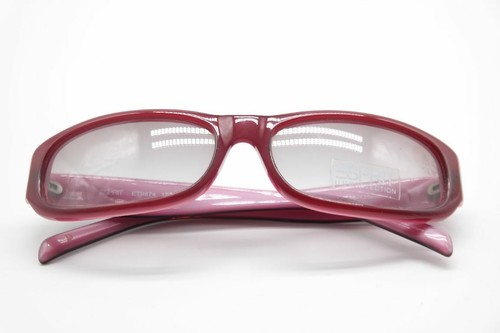 Esprit Color 534 57 16 Red Oval Sunglasses New - Picture 6 of 6