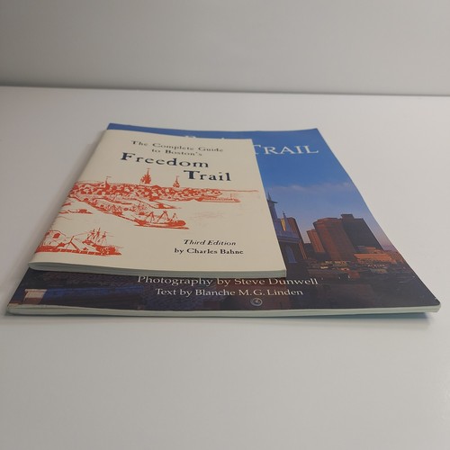 Lot 2 The Complete Guide to Boston's Freedom Trail & Boston Freedom Trail Books - Picture 5 of 24