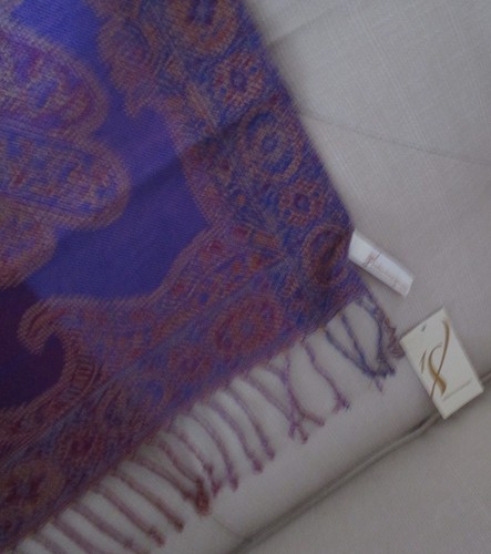 Collection Eighteen Purple Rain Women's Scarf New with Tags - Picture 2 of 3
