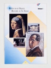 c.1994 MUSEUMS IN THE HAGUE Netherlands tour booklet ART history TECHNOLOGY more