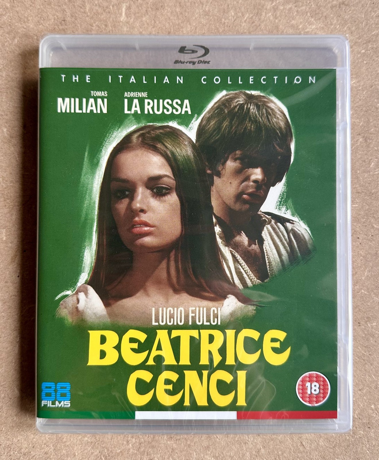 Beatrice Cenci Blu ray ~ Lucio Fulci 88 Films 55 ~ New & Sealed