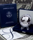2006 "W" PROOF American SILVER Eagle $1 Box & COA East Coast Coin & Collectable
