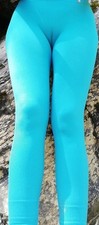 Sexy Cameltoe Leggings - Calzedonia in Blau - Größe S (High Waist) - Privat