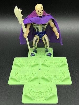 LOT OF 6 CUSTOM STANDS FIT 5.5  MOTU FIGURES | DISPLAY BASE STANDS | GID