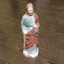 Jesus Ceramic Figurines Hand Broken