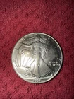 1991 WALKING LIBERTY AMERICAN EAGLE .999 FINE SILVER DOLLAR COIN 1oz. $1 USA