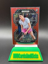 2022-23 Panini Prizm Draft Picks - Nikola Jovic - Red Circles Prizm 