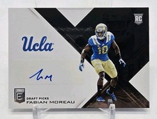 2017 Donruss Elite Collegiate FABIAN MOREAU Rookie RC Draft Picks Auto UCLA #271