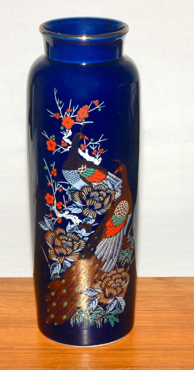 花瓶 孔雀釉　壺 孔雀花瓶| eBay
