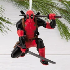 Hallmark Marvel Deadpool Christmas Ornament, Gifts for Marvel Fans
