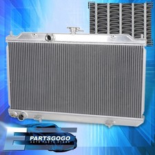 For 02-06 Nissan Sentra Mt Serspec-v Dual Core Cooling Full Aluminum Radiator