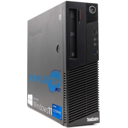 Lenovo M83 SFF i7 WIN11 8GB 120GB Desktop Computer Desktop RS232 Player Dvd-Rw - 第 1/4 張圖片