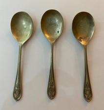 Vintage Spoons x 3 Silver Plated?