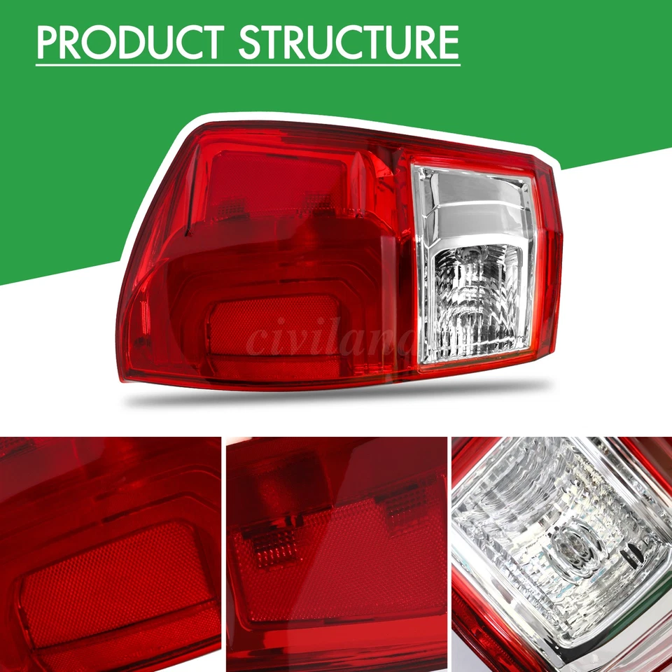 Pair Tail Lights For 2016-2021 2022 2023 Toyota Tacoma Driver & Passenger Side Foto 3 de 4