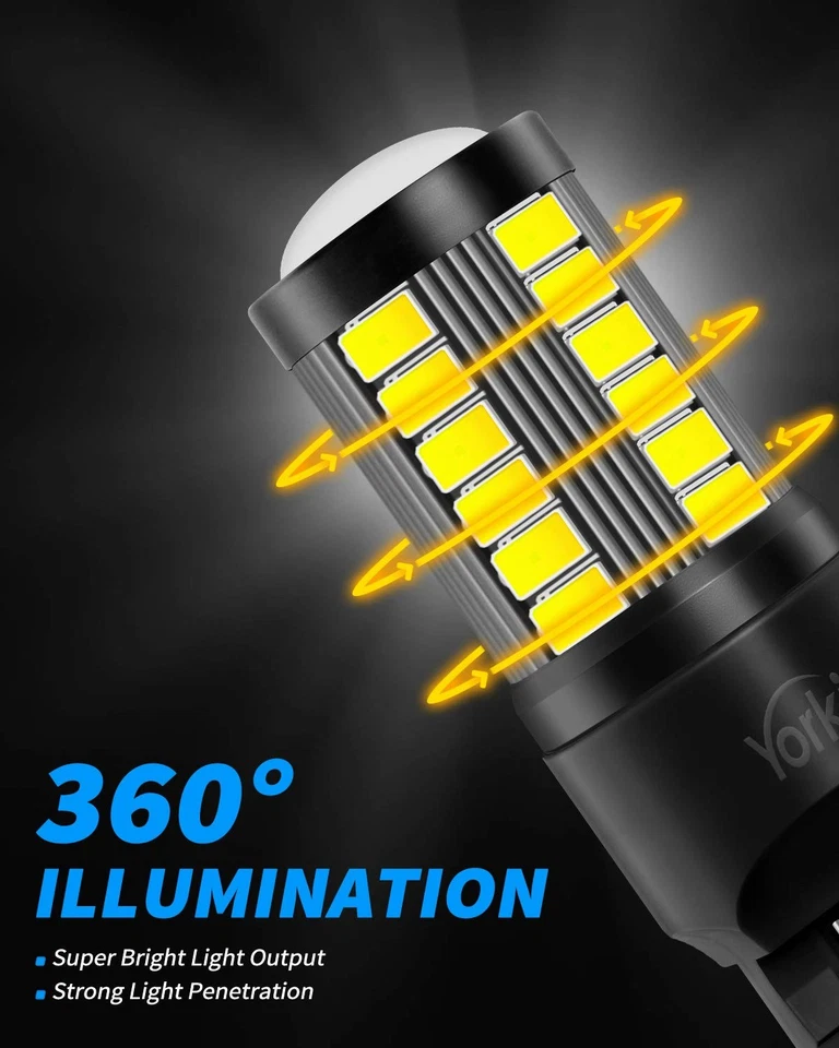 7440 Led Bulb Bright White Lights, T20 Led Bulb, 7443 7441 Led Bulbs, W21W Li... - Image 3 of 4