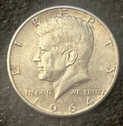 1964 Kennedy Half Dollar 50C Silver 0.9 Fineness Philadelphia Business Strike