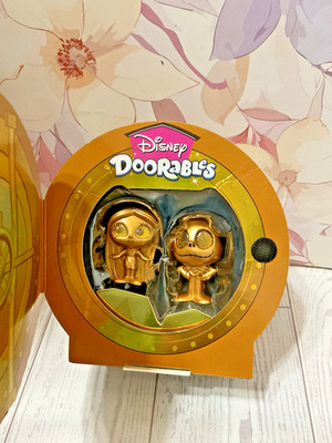 Disney Doorables GOLD peek The Nightmare before Christmas Jack Sally New