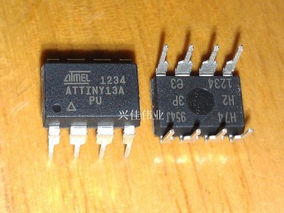 10PCS   DIP-8 ATTINY13A-PU TINY13A-PU CHIP IC #md