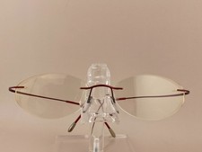 Silhouette Eyeglasses Frame 7799 40 6066 Red -17-140 Titanium Austria