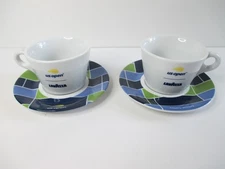 Lavazza US Open Coffee Cup and Saucer Set of 2 New Rare Collectible