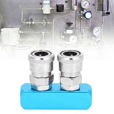 Air Compressor Quick Connect Coupling Pneumatic Connections Manifold Block