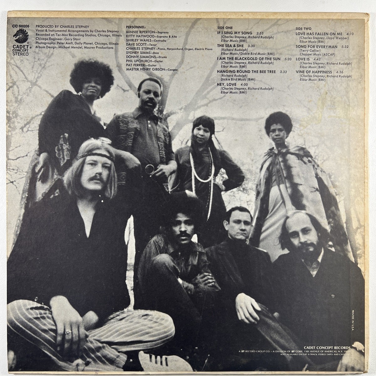 New Rotary Connection “Hey, Love” LP/Cadet CC50006 (EX) 1971