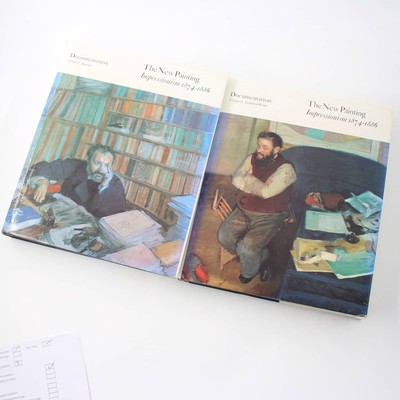 The New Painting: Impressionism 1874-1886. Documentation, 2 volumes book by Fine