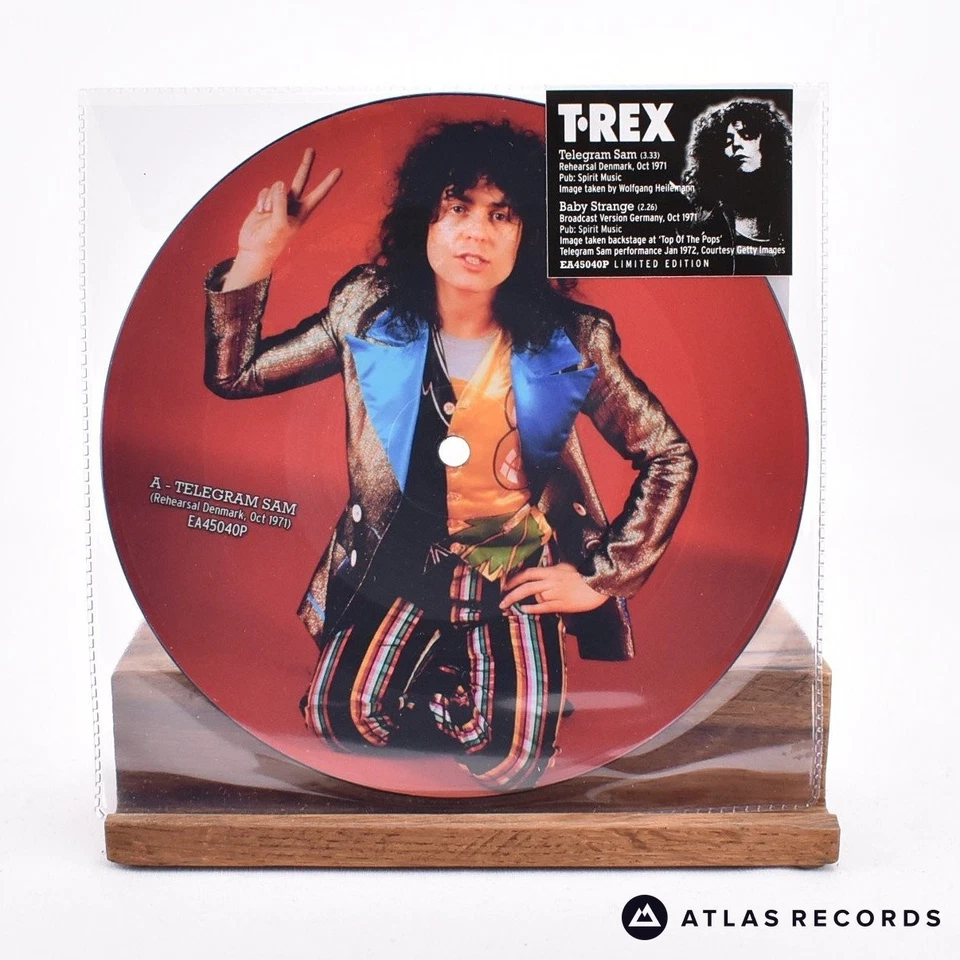 T. Rex - Telegram Sam / Baby Strange - 7" Vinyl Record - NM/Mint (New) - Image 2 of 4