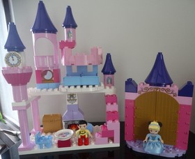 Lego Duplo 6154 - Cinderella's Castle - 100% COMPLETE, Manual, Box, 77 pieces