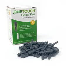 OneTouch Lancet for Lancing Device 30 Gauge Multiple Depth Settings 1 Box(s)