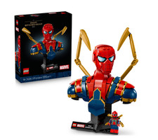 LEGO Marvel Iron Spider-Man Bust Collectible - Building Kit 76326