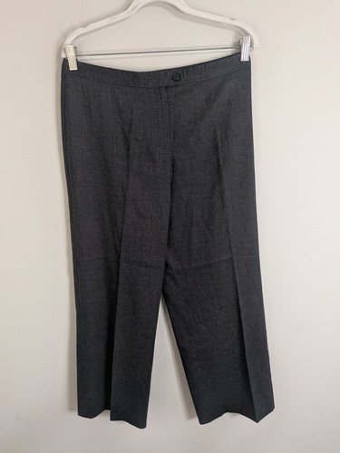 Brioni, Brioni Dress Pants Women's I48 Gray Wool Stretch