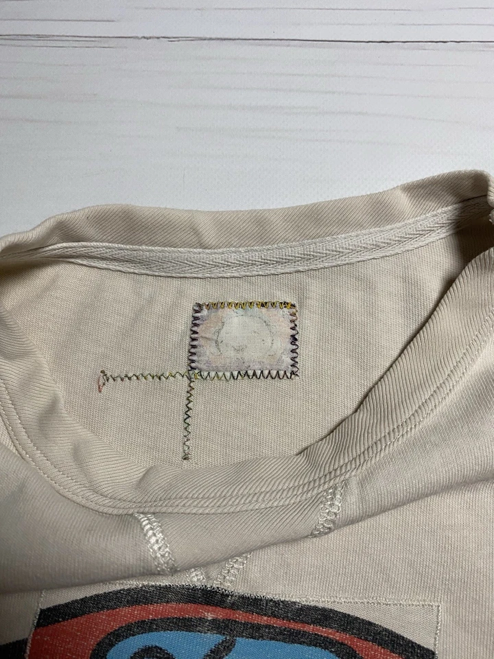 Camiseta vintage Evisu Big Logo usada japonesa y2k talla M mujer Foto 3 de 4