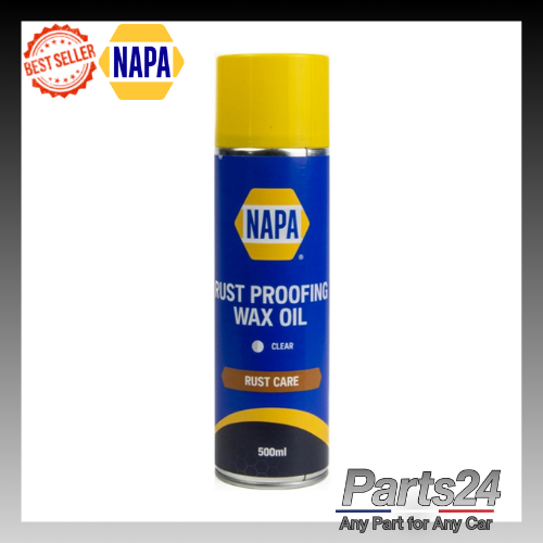 Clear Rust Proofing Wax Oil 500ml Aerosol NCRC1005 Underbody Car Protection