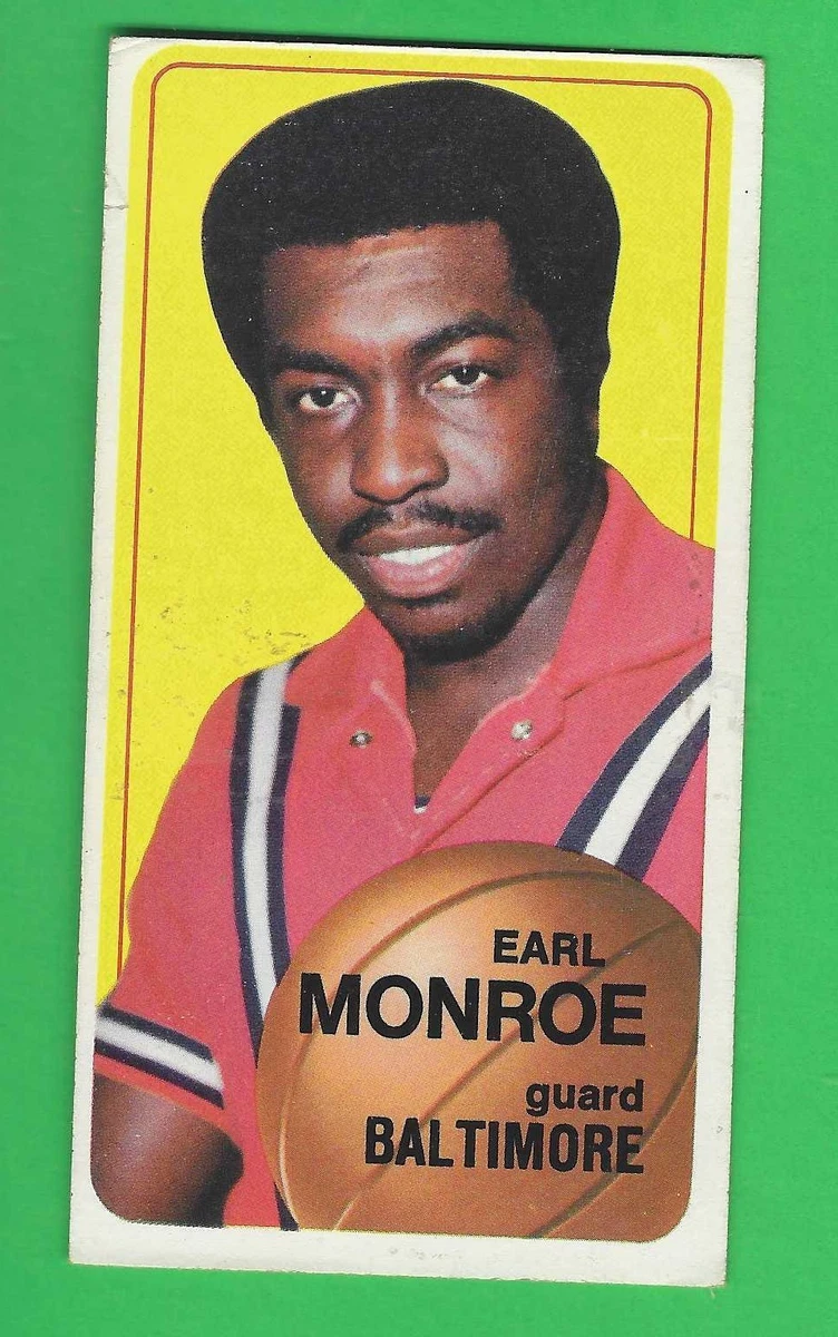 Earl Monroe Basketball Sports Trading Card Singles Baltimore