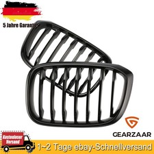 Kühlergrill Passend für BMW X3 G01 X4 G02 18-21 Glanz Schwarz Einzelne Zeile