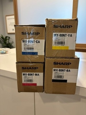 GENUINE SHARP MX-80NT-BA, MX-80NT-CA, MX-80NT-MA, MX-80NT-YA