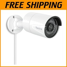 Smart Home Compatible PoE Camera with 100ft Night Vision